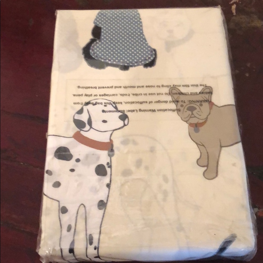 The company store dog pattern shams